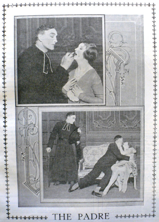 jessie belmore the padre 1926 programme photo